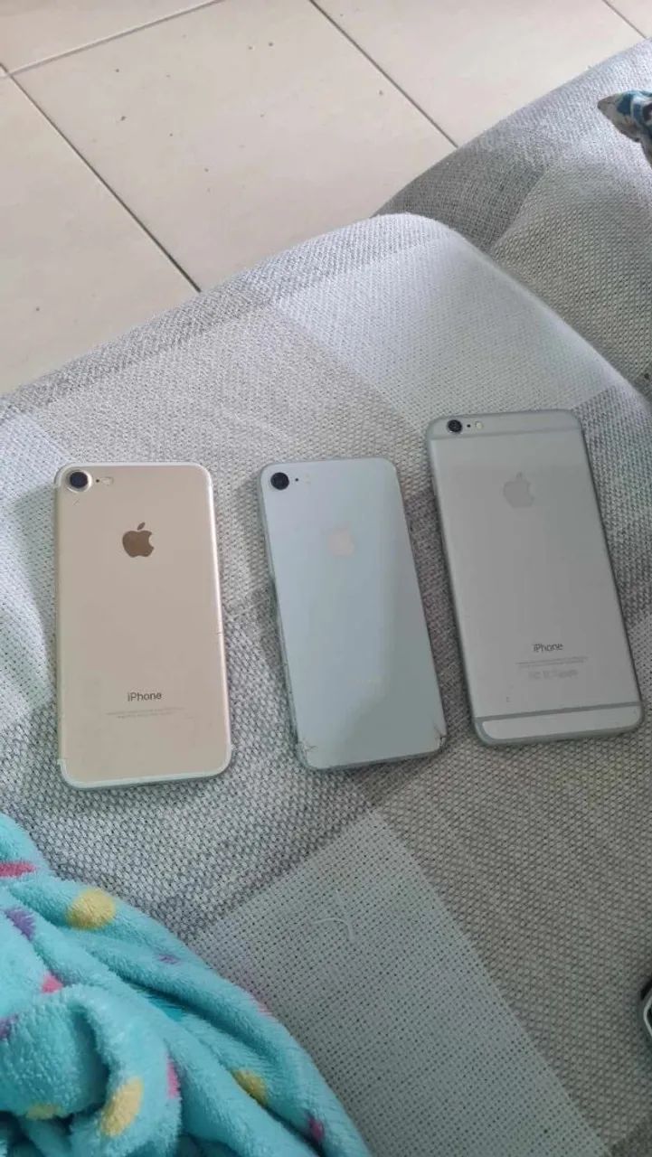 3 celulares pra retirada de peça e uma TV LG com caixinha smart - Foto 2