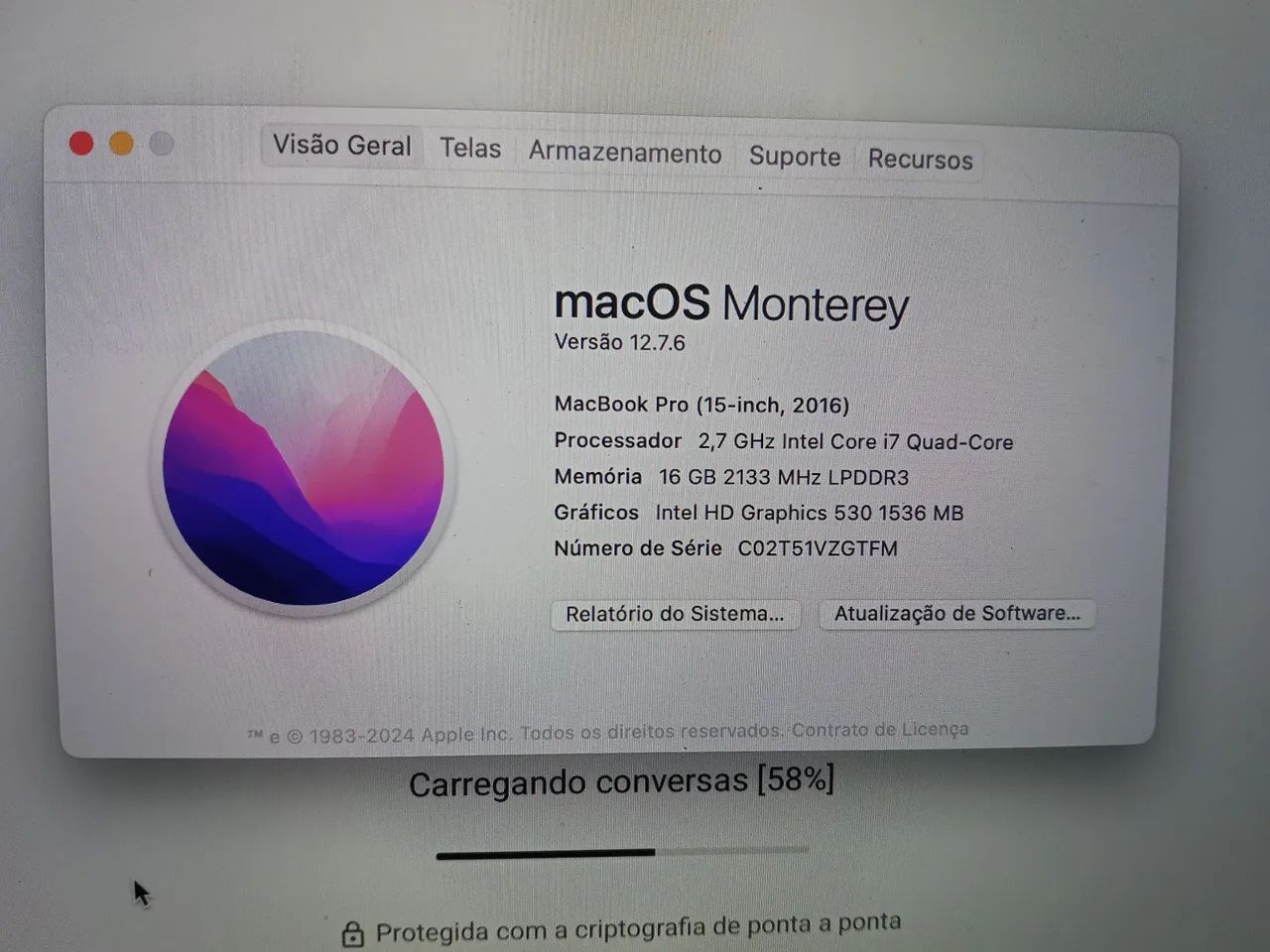 MacBook Pro 2017 15' Pol i7, 16gb, 512g. - Foto 5