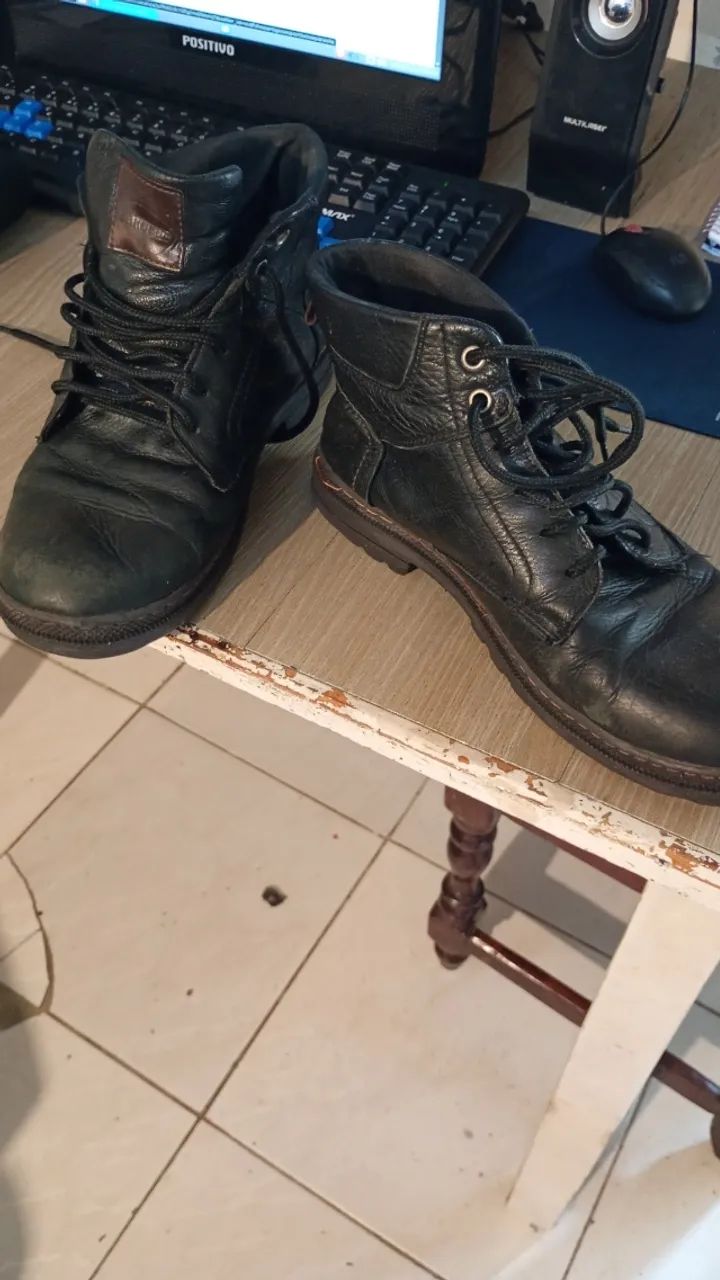 Bota de couro Laroche Nº40 - Foto 2
