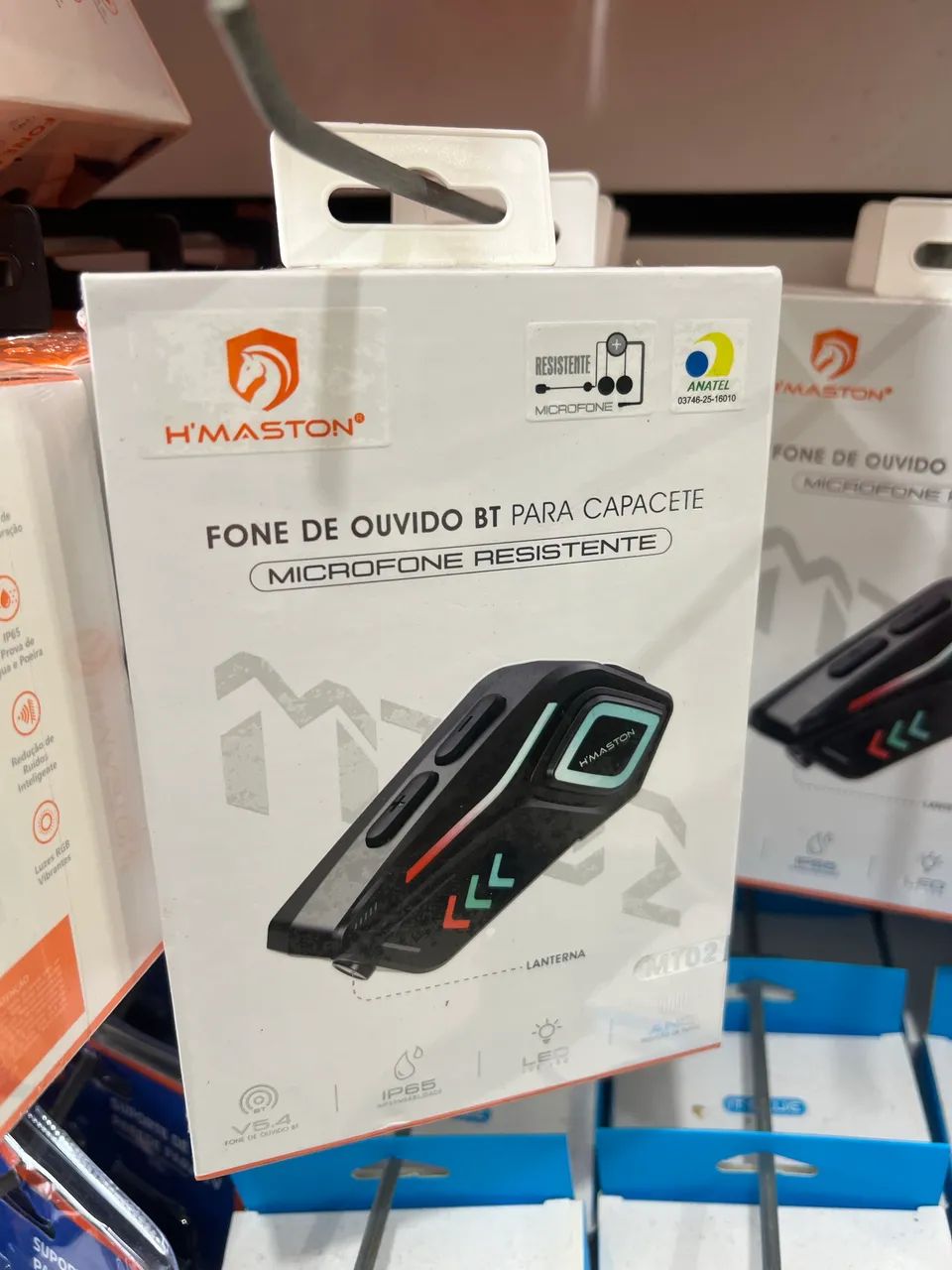 Fone De Ouvido Para Capacete Bluetooth Headset Rgb Sem Fio, Intercomunicador De capacete