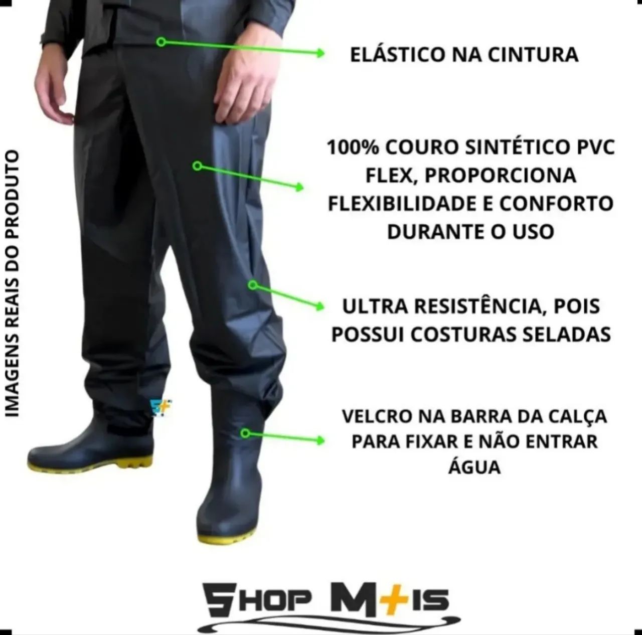CAPA DE CHUVA PREMIUM MASCULINO  - Foto 3