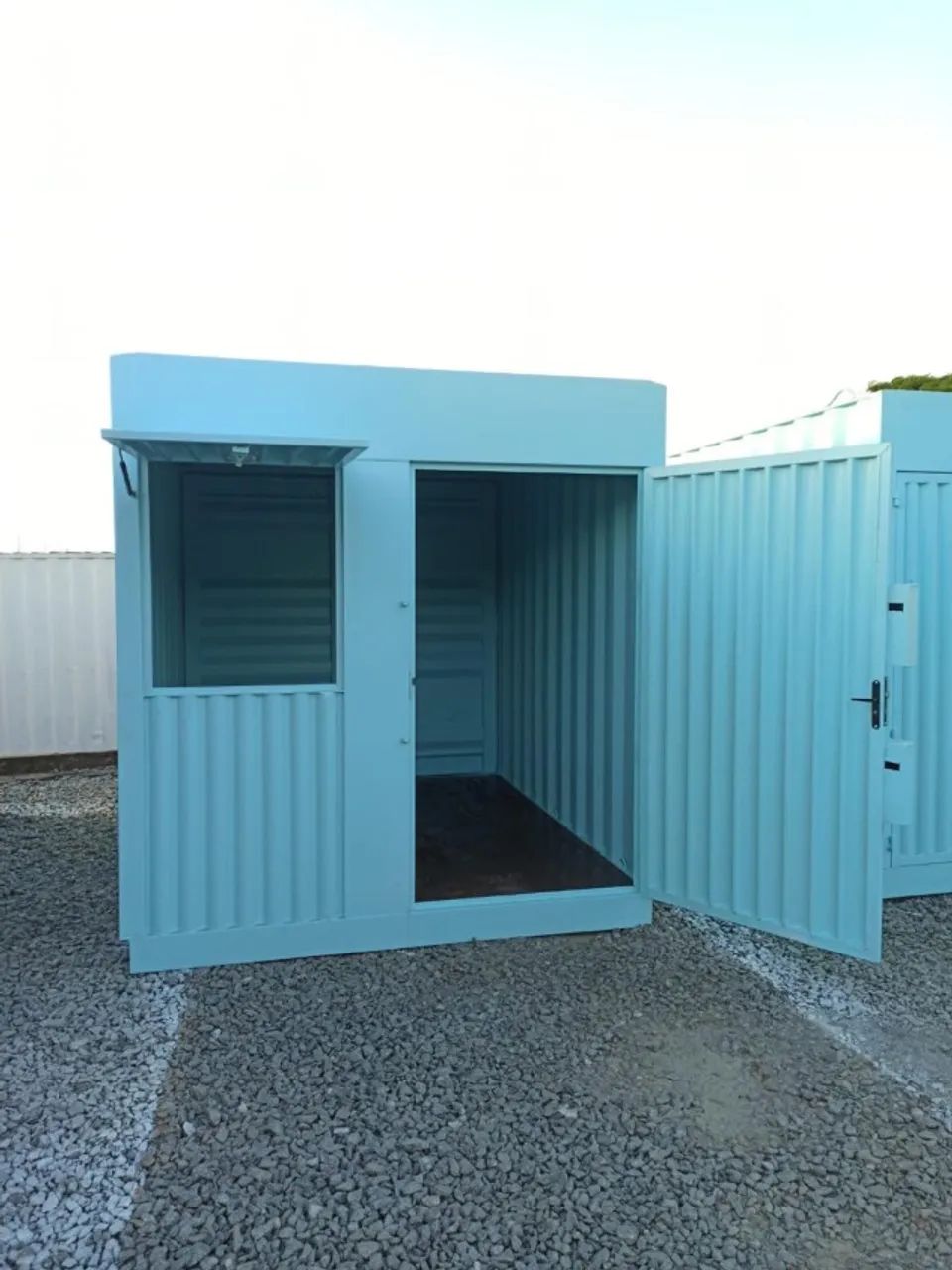 Container de 3 metros almoxarifado.