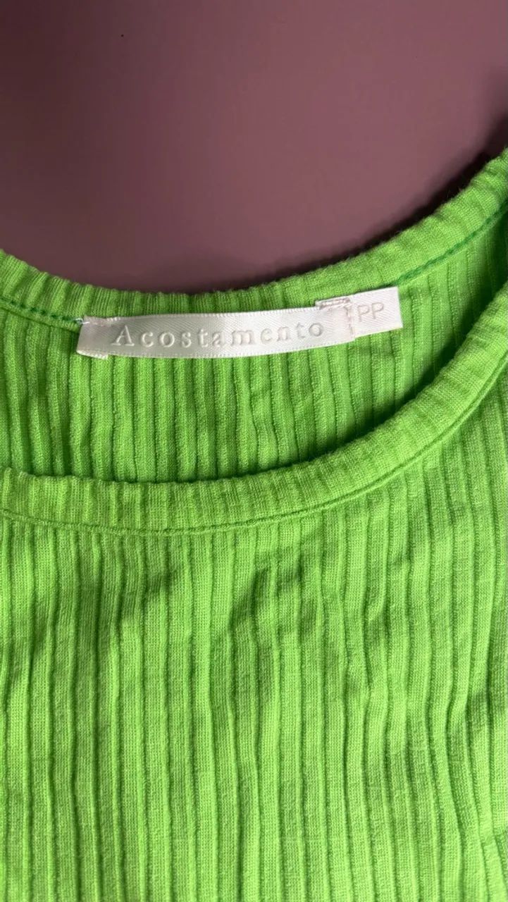 blusa pp acostamento verde - Foto 2