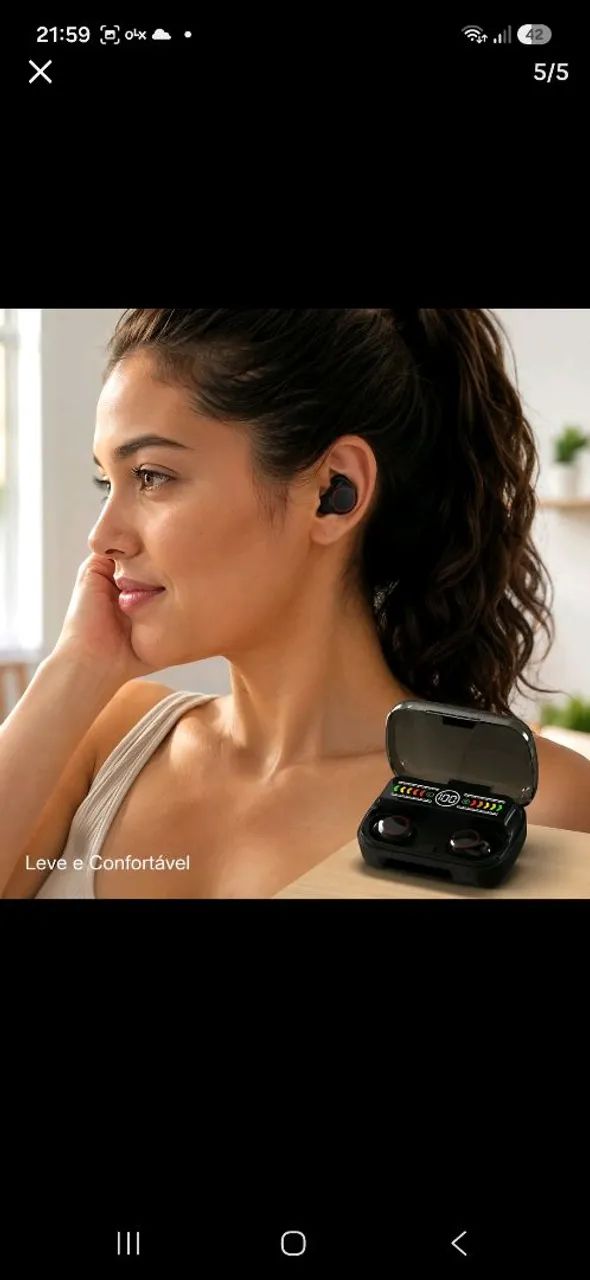 Fone de ouvido Bluetooth  - Foto 4