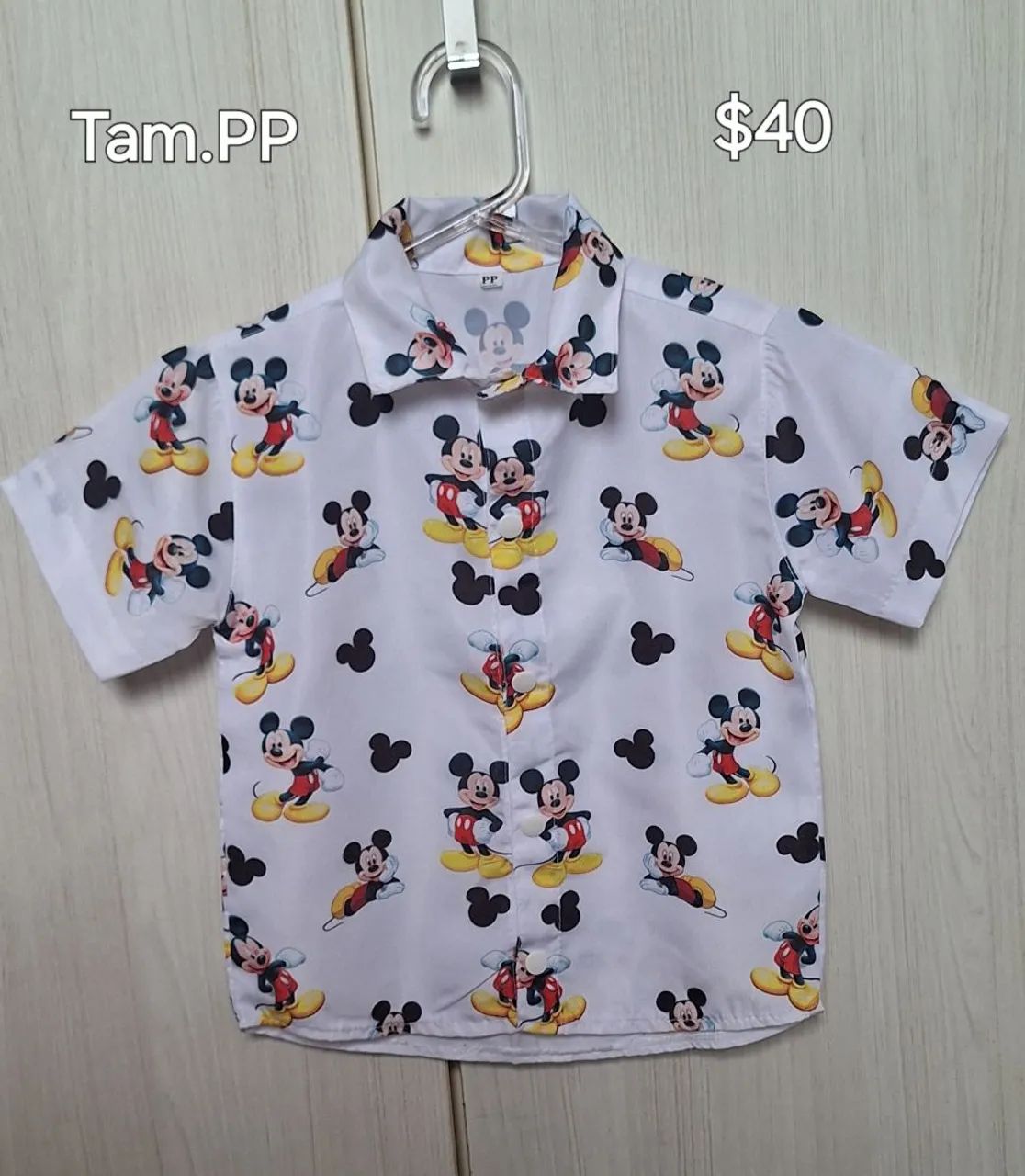 Camisa Temática Infantil Mickey 