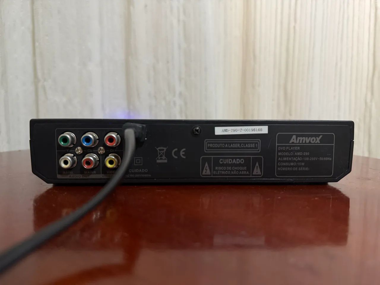 Leitor DVD/CD AMVOX Slim AMD-290 - Foto 2