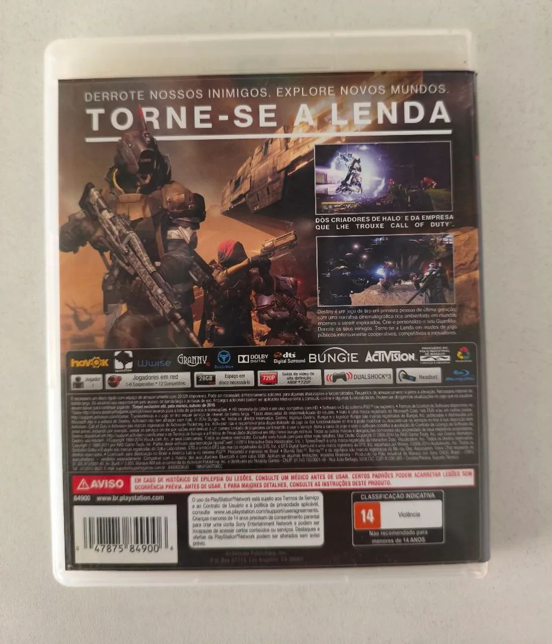 Jogo Destiny original PS3 - Foto 4