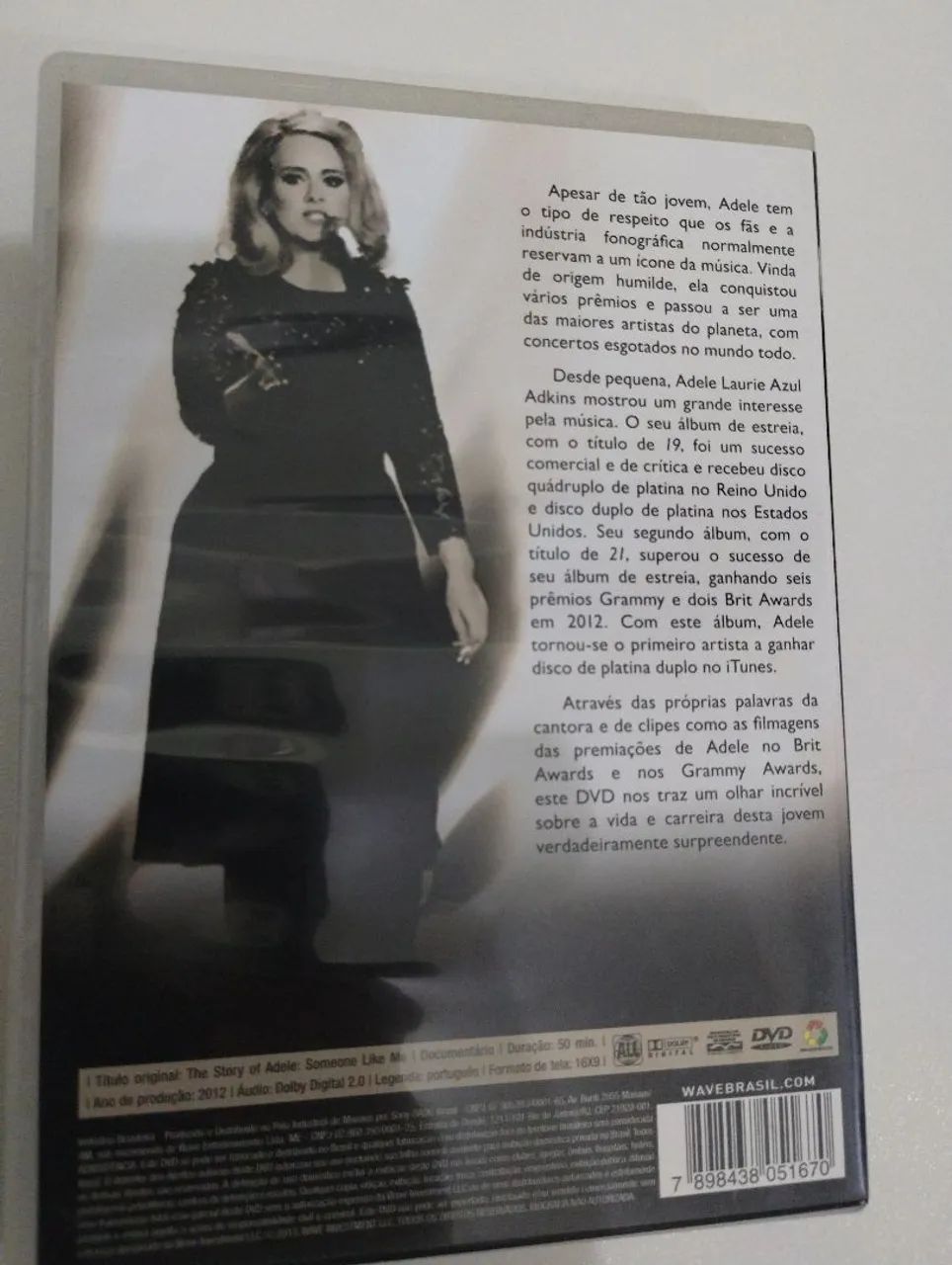 DVD Adele Someone Like Me original  - Foto 2