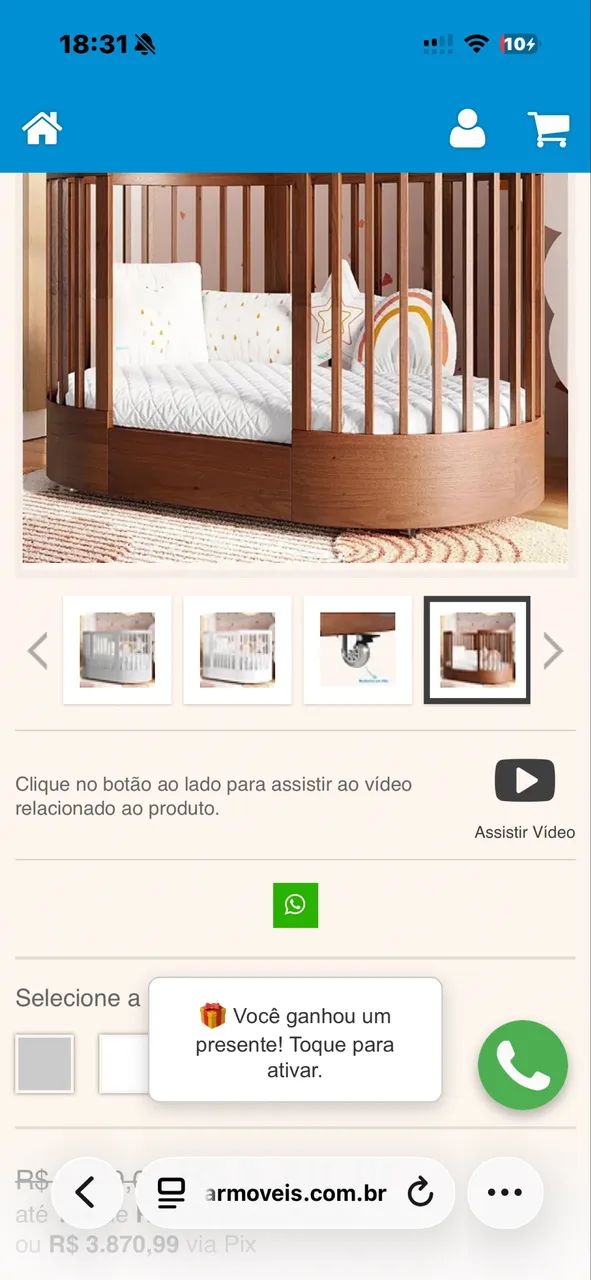 Berço 2 em 1  - Foto 5