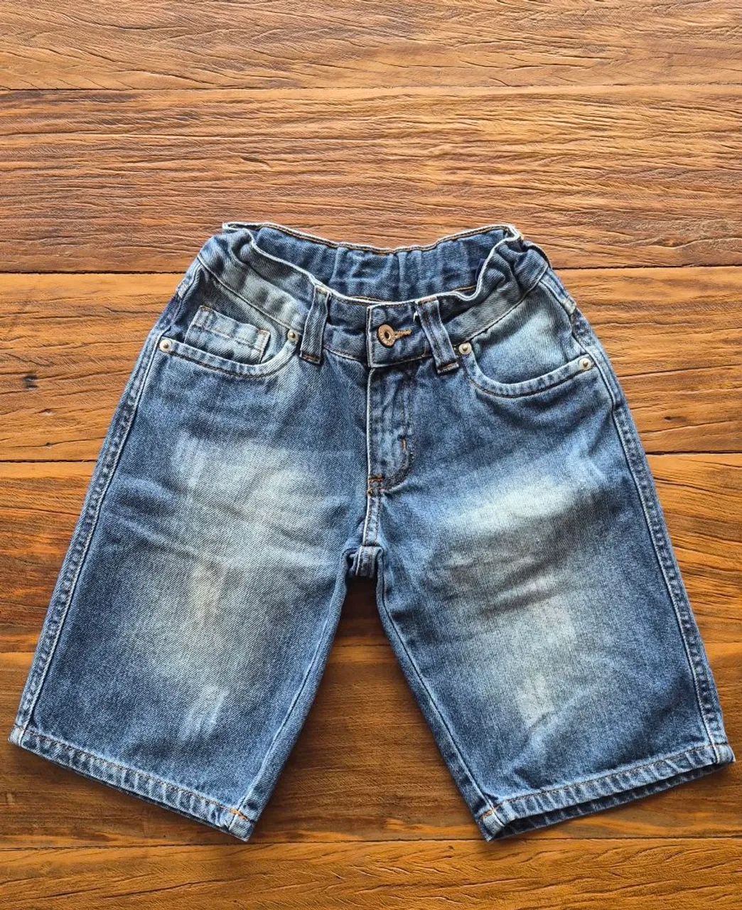 Bermuda Jeans Infantil 