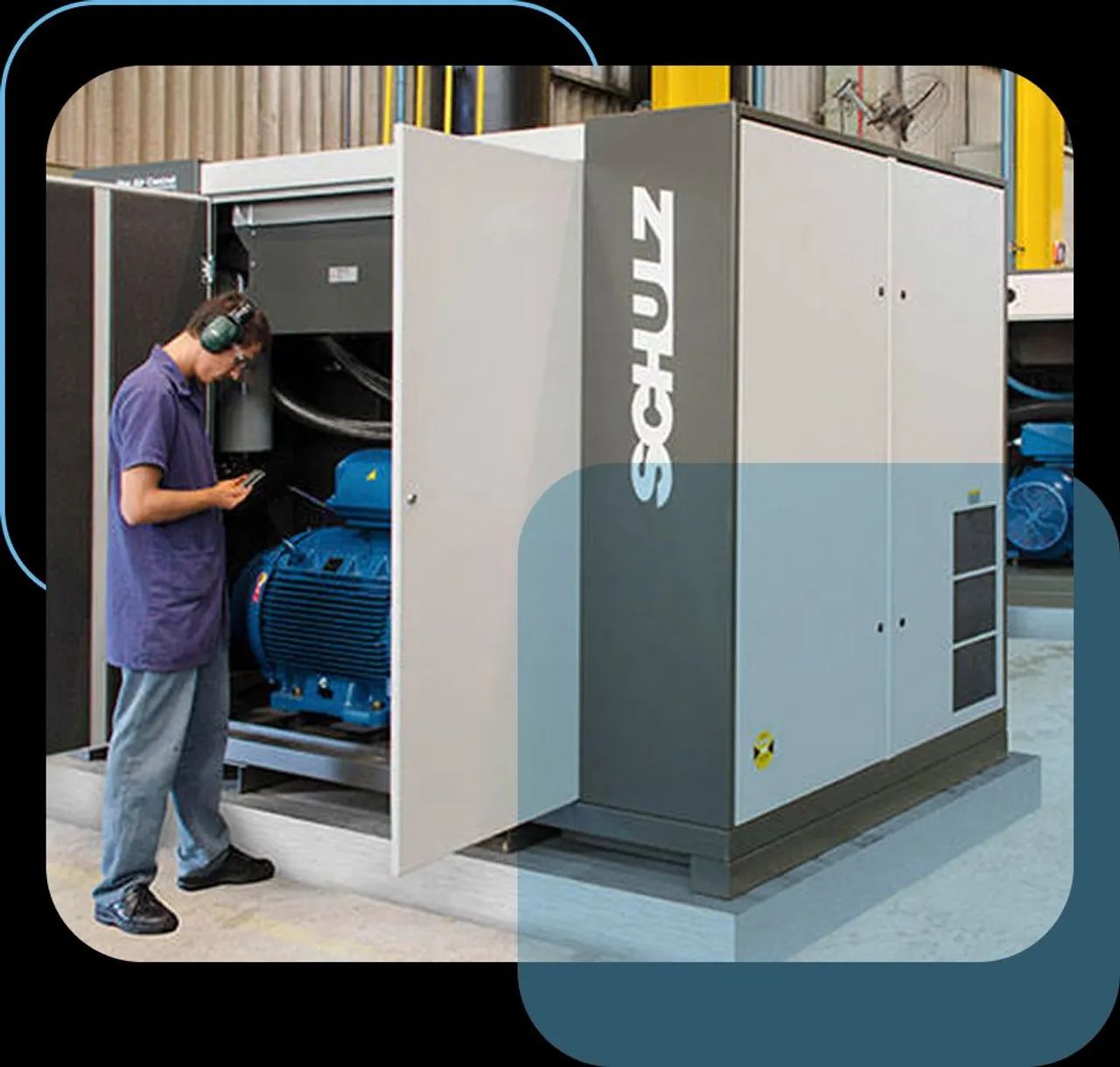 Manutençao em compressores pistao e parafuso de marcas e modelo  - Foto 2