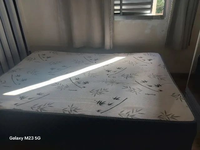 Cama box casal ortopédica 