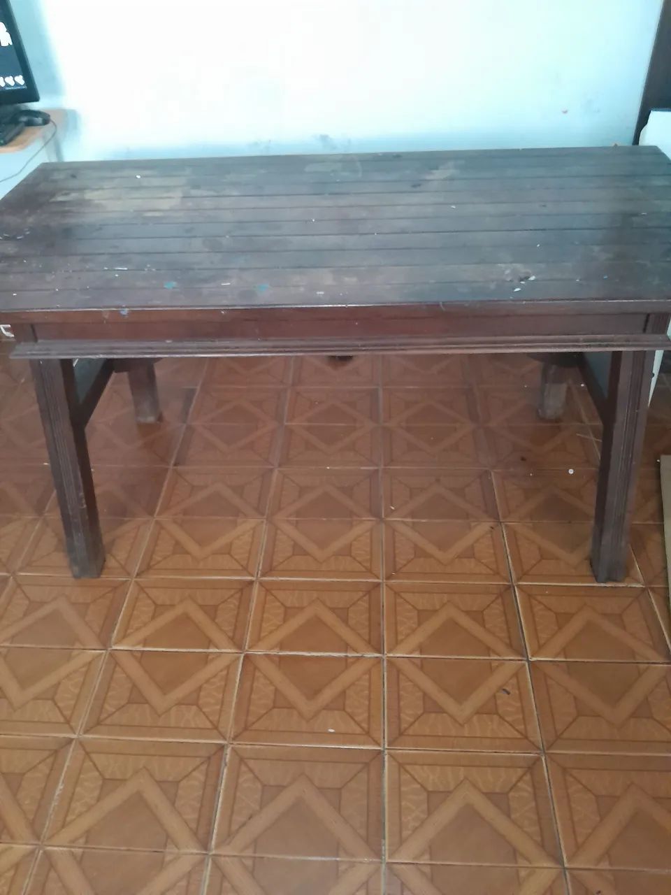 Mesa colonial madeira maciça  - Foto 2