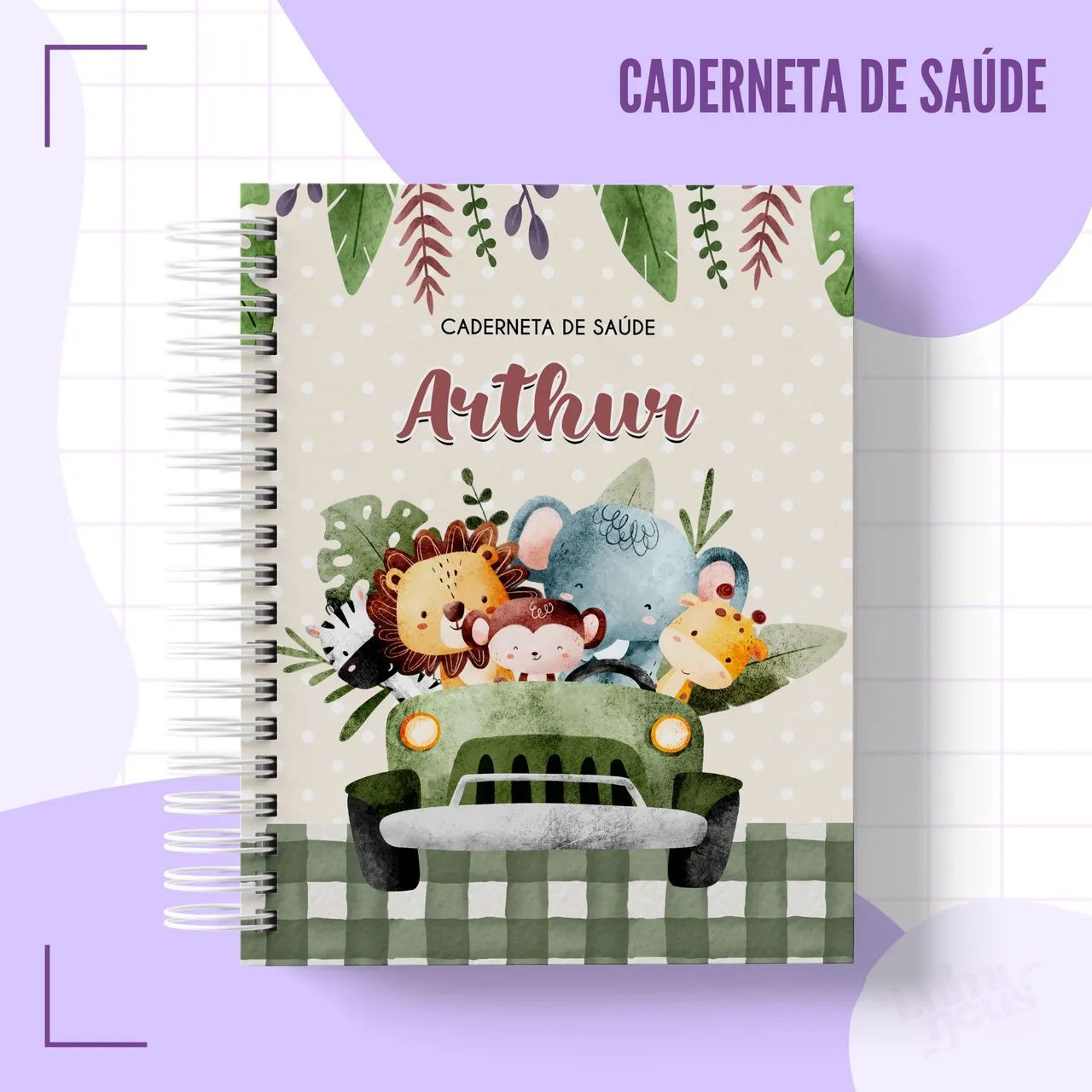 Transformo caderneta simples em personalizada - Veja como!