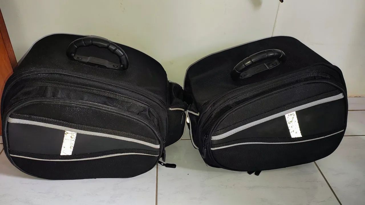 Transalp 2013 toda pronta pra viajar com vários acessórios - Foto 12