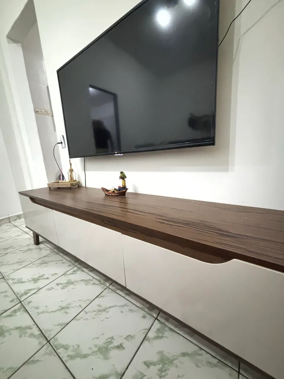 Rack sala de estar off white - Foto 4