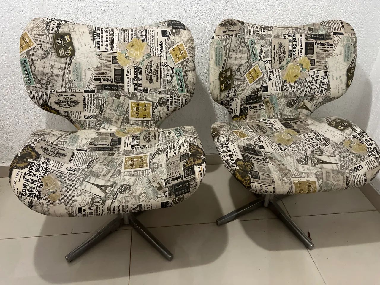 Vendo Poltronas Giratórias  - Foto 2