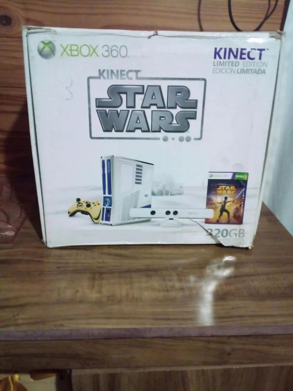 Exbox 360 edição  Star Wars CIB 