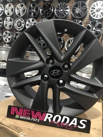 Rodas Hb 20 Aro 15 Original cor Grafite fosca