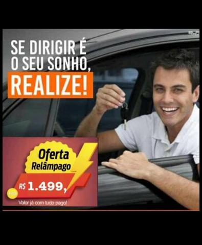 Carteira de motorista. cat B.1.500 Com todas as taxas inclusas Detran e clínica pagas - Foto 2