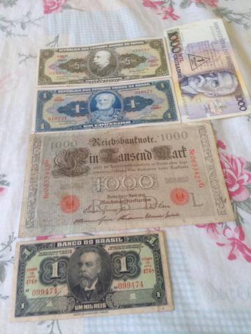 Vendo nota antiga