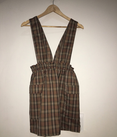 vestidinho quadriculado