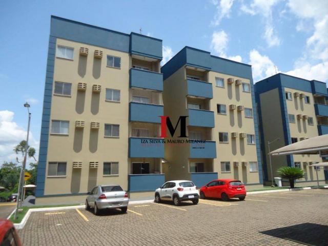 Alugamos apartamento com 2 quartos e 2 vagas de garagem 1 andar