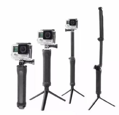 GoPro 3 em 1 - Bastão, Tripé, Pau de Selfie - Foto 2