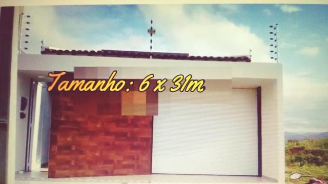 R$ 250 mil casa em Serra Talhada na AABB 6 x 31m 4 quartos 3 suites Financiada