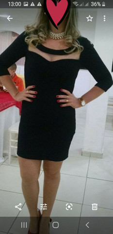 vestido tubinho classico