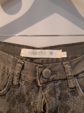 short jeans rosa cha