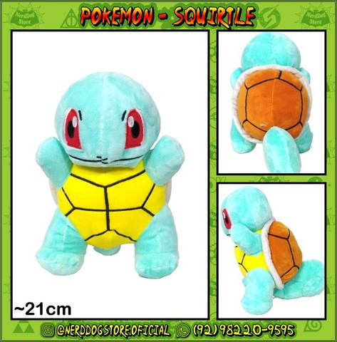Pokemon Plush Toys – Squirtle, Bulbasaur, Pikachu, Charmander – NerdDog Store – Pokémons64662024675329121