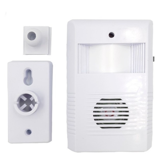 Campainha Anunciadora Sensor De Presença Sonoro Ajustável - Foto 3
