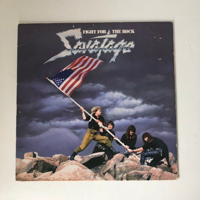 Lp Savatage ? Fight For The Rock 1986