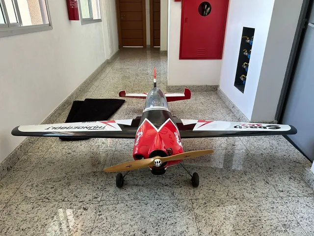Aeromodelo Piper Avião De Controle Remoto Trainer 4ch Kit 4 em
