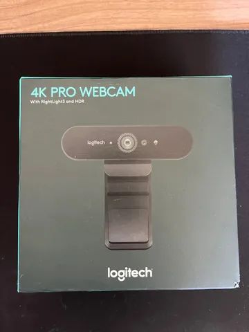 Webcam Logitech Brio 4K Pro Na Garantia - Periféricos de Computador -  Parolin, Curitiba 1263493715
