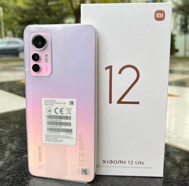 Xiaomi 12 Lite 5G .. Novo Lacrado com garantia e Pronta entrega!
