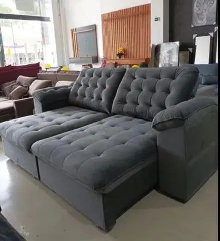 Sofa Retratil Reclinável new York 2,00 mts - Foto 2
