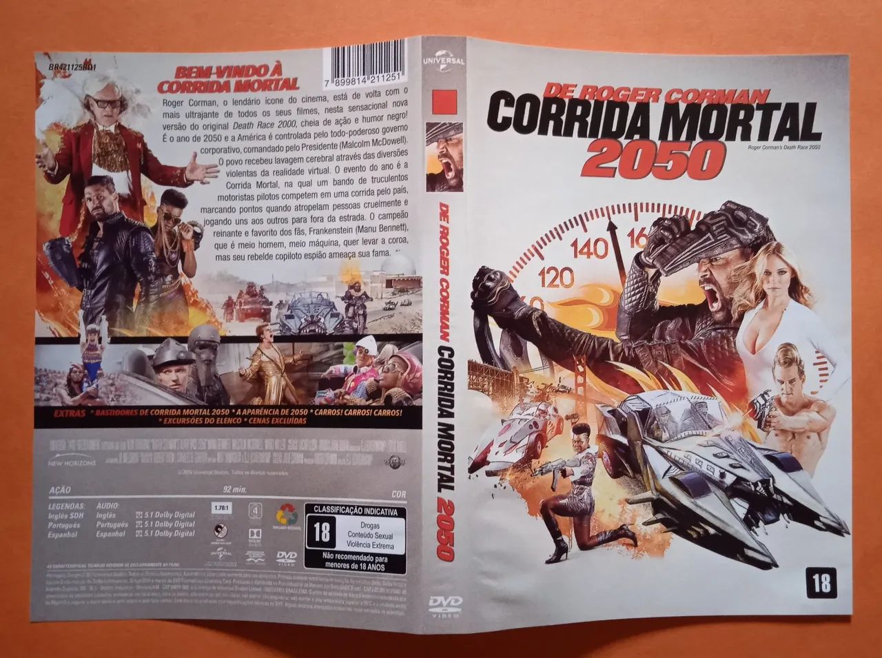 Dvd Corrida Mortal 2050 - Hobbies e coleções - Pilarzinho