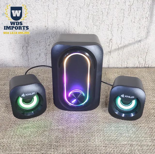 Caixa De Som Subwoofer Para Notebook e Pc - Foto 3