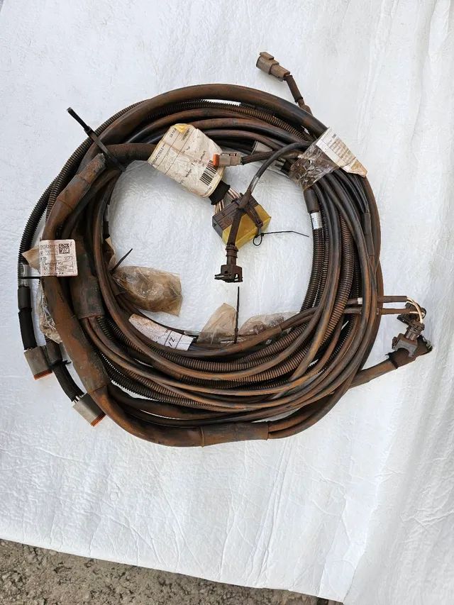 Liebherr L580 carregadeira chicote iluminação dianteira novo original 9842646 - Foto 2