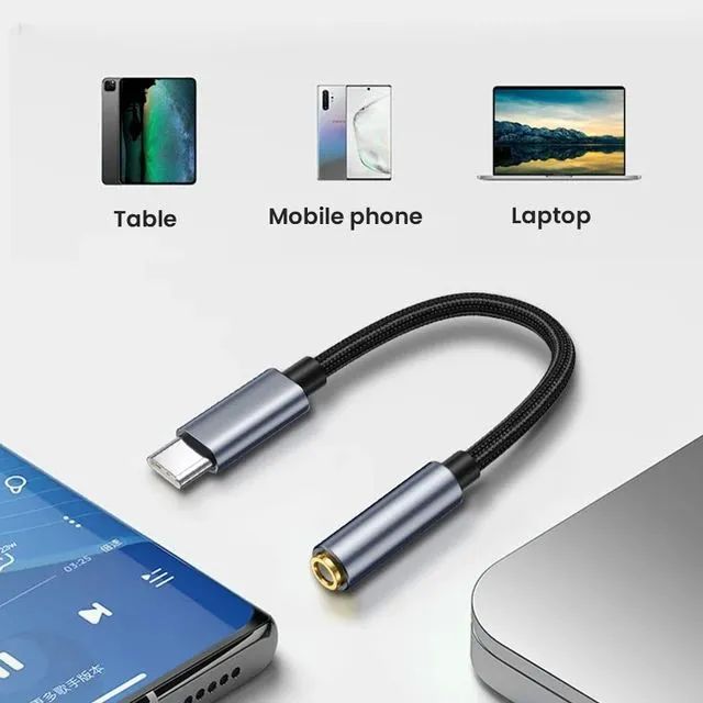 Adaptador Tipo C para P2 NIERBO Original 3.5mm - Foto 5
