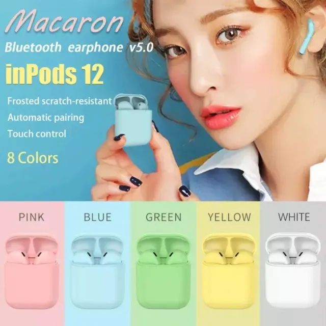 Fone De Ouvido Wireless Bluetooth in Pods 12 - V5.0 True