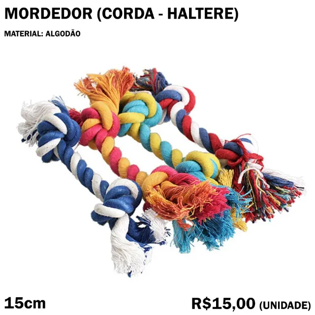 Mordedor de Corda Modelo Haltere
