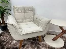 Poltrona opala tecido suede - ENTREGA HOJE !!!  - Foto 2