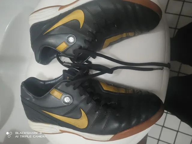 Chuteira Total 90 Shift Nike Reliquia Preta - Foto 3