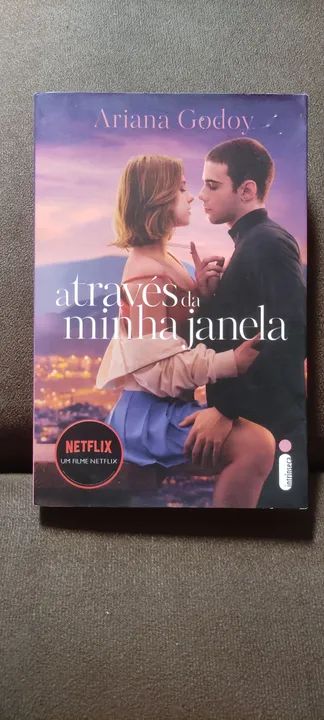 Através da minha janela livro de romance *Netflix*