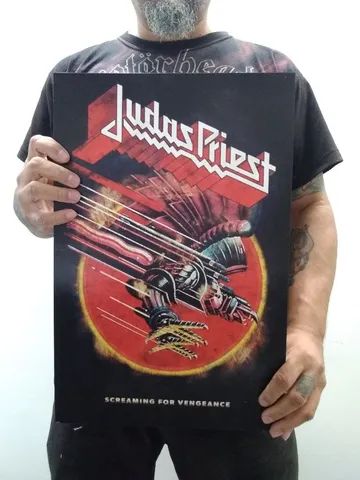Painel decorativo da banda Judas Priest  - Foto 3