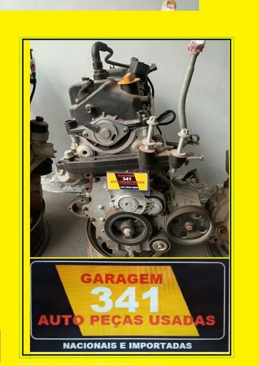 Motor  do  Citroen C3 aircross C3 Ec5  sensor no cabeçote 1.6 16v flex  40 mil lm apenas  