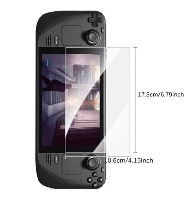 Película de vidro Steam Deck e Switch 